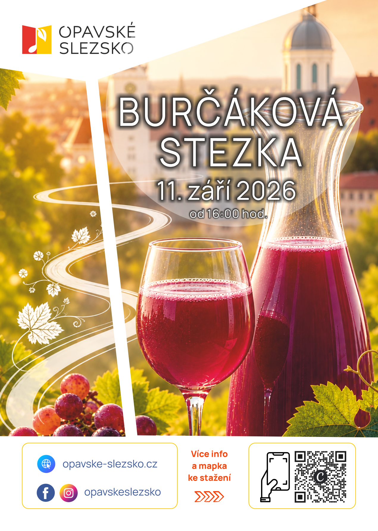 Burčáková stezka startuje v pátek 11. září 2026