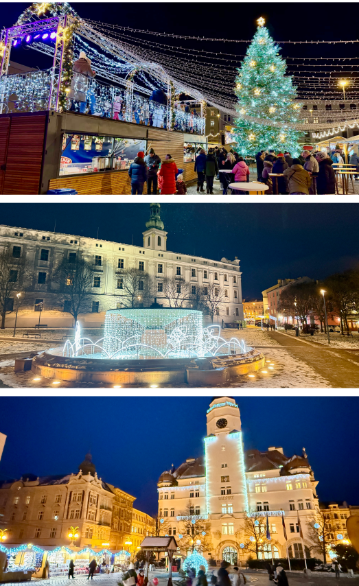 Vánoční kouzlo města Opavy